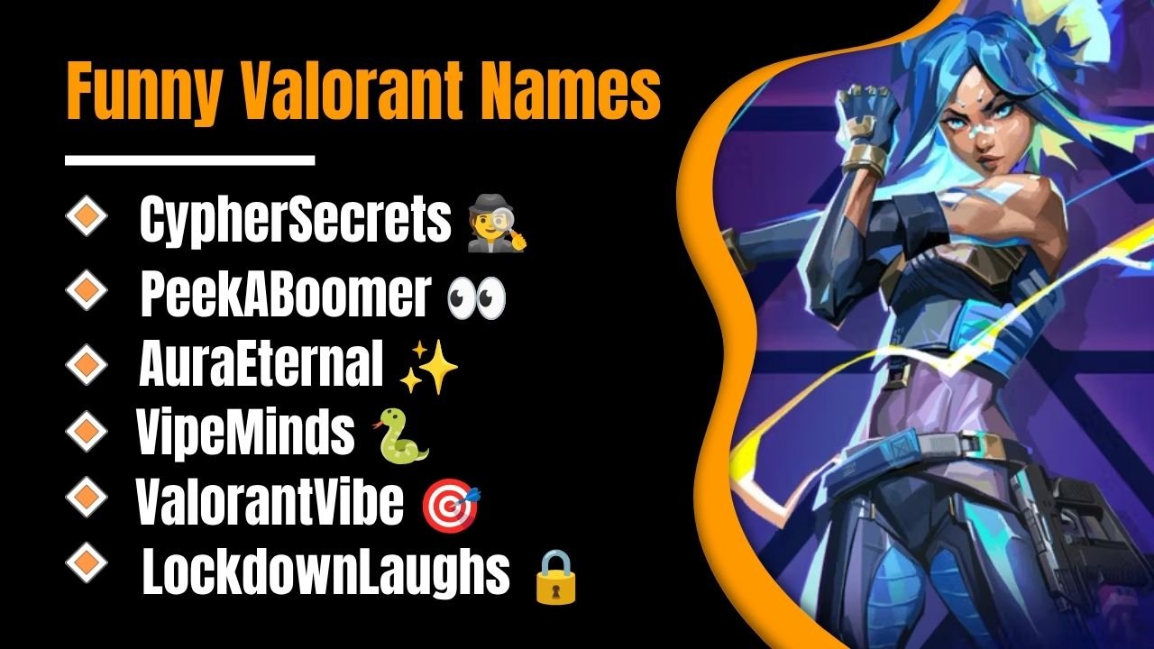 490+ Funny Valorant Names: The Ultimate 2026 Collection That Will Make Everyone Laugh