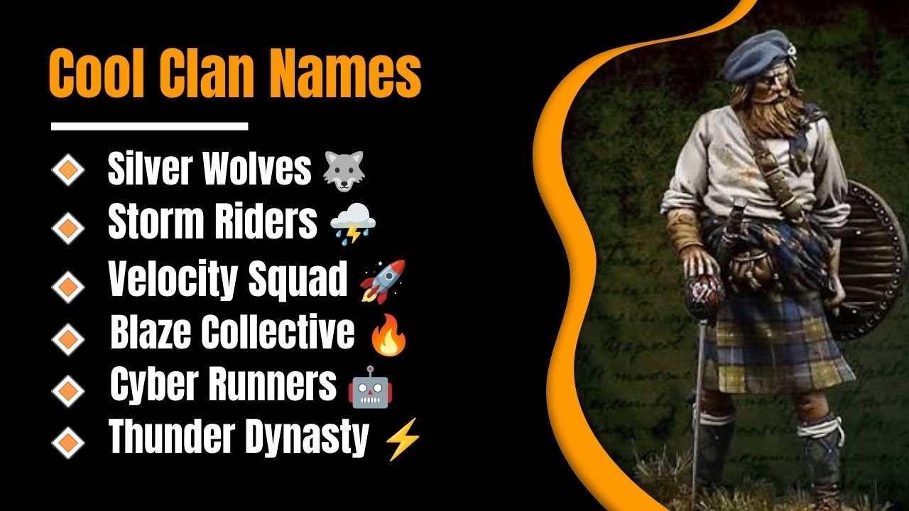 830+ Cool Clan Names That Will Make Your Squad Instantly Unforgettable In 2026