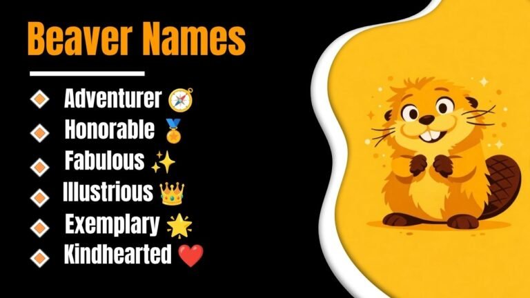 940+ Beaver Names That Everyone Loves Hidden Ideas You Need to See Today