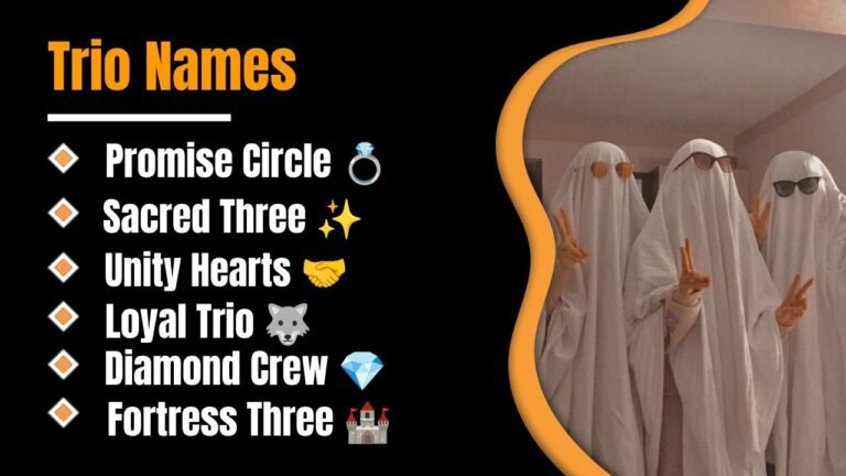 730+ Best Trio Names: That Will Instantly Make Your Friend Group Stand Out With Brilliant Creative Ideas for 2026!