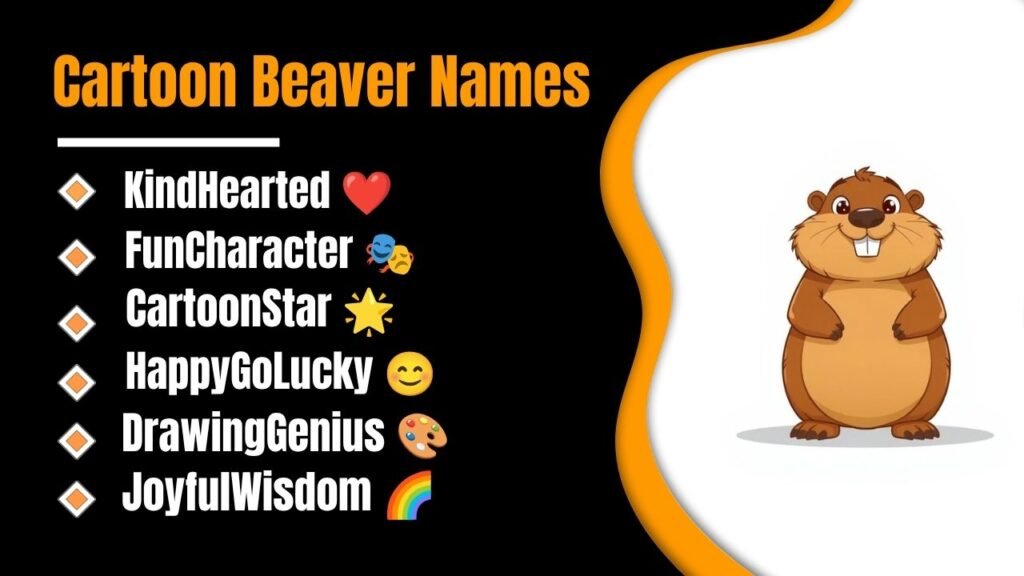 Cartoon Beaver Names