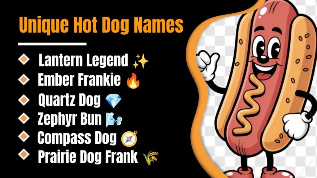 Hot Dog Names List