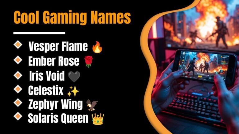 800+ Cool Gaming Names for Girls: That Make Your Gamer ID Unforgettable!