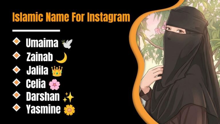 1399+ Best Islamic Names for Instagram 2030: That Will Instantly Make Your Profile Stand Out!