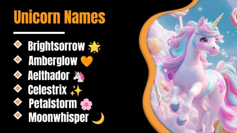 700+ Unicorn Names: That Feel Truly Magical, Mythical, Legendary, and Impossible to Forget!