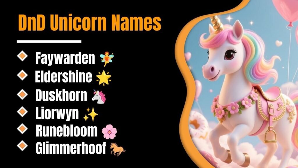 DnD Unicorn Names