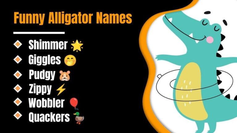 490+ Funny Alligator Names That Everyone Will Love in 2026: Hilarious, Creative, Cute, and Surprisingly Brilliant Ideas!
