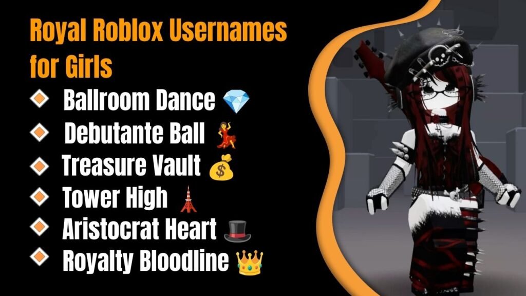 Royal Roblox Usernames for Girls