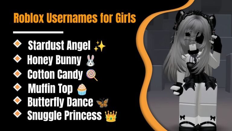 399+ Good Roblox Usernames for Girls: Cute, Aesthetic, Rare, and Trendy Names Everyone Will Want in 2026