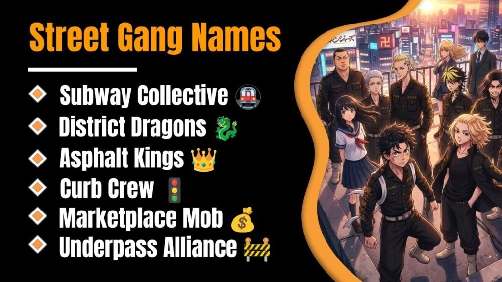 Street Gang Names