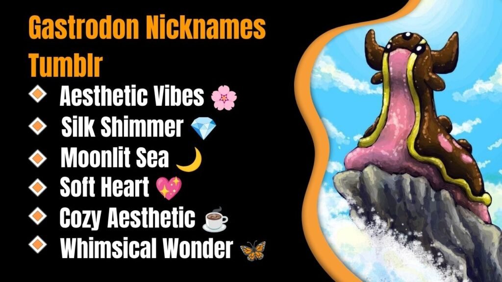 Gastrodon Nicknames Tumblr